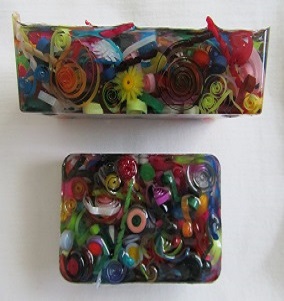 Quilled Block 2 Resin