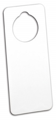 blank door hangers 12 piece white acid free door hangers transform ...