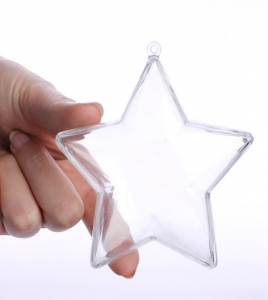 Acrylic Fillable Star