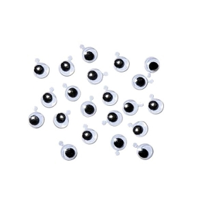 Wiggle Eyes 7mm Sticky