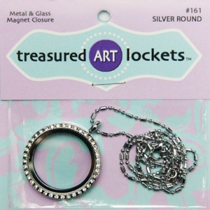 Silver Round Locket