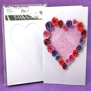 Blank Heart Cards