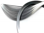 Black/Silver Edge 1/8"