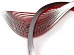 Red/Silver Edge 1/8"