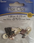 Hair Clips Silver
